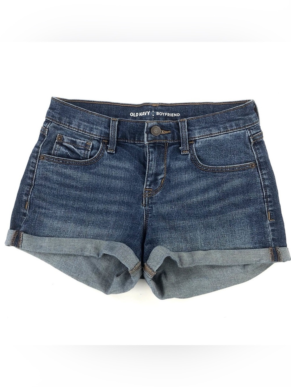 Old Navy Boyfriend Jean Women’s Shorts - Dark Blue Denim Size 2